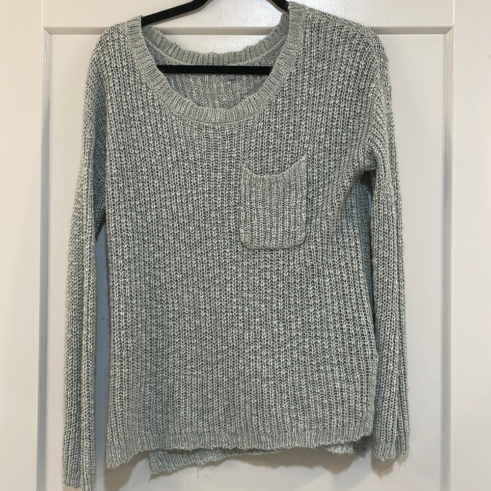 Green sweater